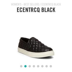 Steve Madden ECENTRCQ Black Slip-On Sneaker